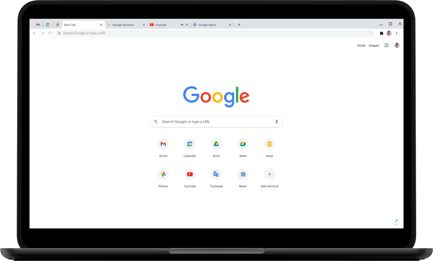 set up google chrome for english on mac